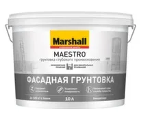 Грунтовка фасадная Marshall Maestro глубокого проникновения 10 л
