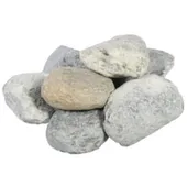 Камень Талькохлорит, обвалованный, в коробке по 20кг, Банные штучки