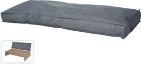 Подушка для поддона, 120x40x12 см, темно-серый, Koopman