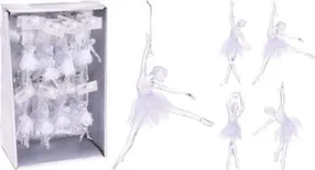 Декорация подвесная Балерина разм. 10x15см в асс, Koopman
