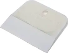 Шпатель резиновый, белый, 100 мм, ЗУБР