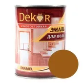 Эмаль Dekor ПФ-266 алкидная для пола золотисто-коричневая 6