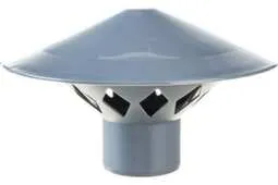 Зонт вентиляционный ВК ПП 50, серый, РТП