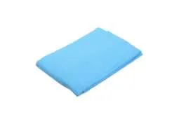 Вафельное полотенце-простынь, голубое 80x150см, Банные штучки