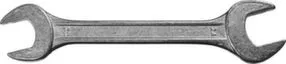 Ключ гаечный рожковый, оцинкованный, 22x24 мм, Сибин