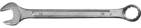 Ключ гаечный комбинированный, оцинкованный, 19 мм, Сибин