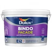Краска акриловая BINDO FACADE для фасадов и цоколей BW 2,5л, Dulux