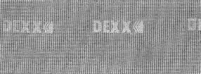 Сетка абразивная, P60, на тканевой основе, 105x280 мм/3 листа, Dexx