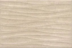 Плитка облицовочная Золотой пляж темный бежевый структура 20x30 см, Кerama Мarazzi