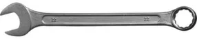 Ключ гаечный комбинированный, оцинкованный, 22 мм, Сибин