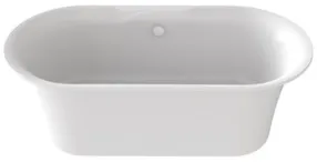 Ванна мраморная Венеция, белая, 170x80 см, BAS