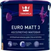 Краска интерьерная EURO MATT3A гл/мат 0,9 л