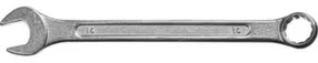 Ключ гаечный комбинированный, оцинкованный, 14 мм, Сибин