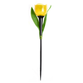 Светильник 452 "Желтый тюльпан" (садовый на солнечн. батареях)