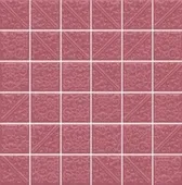 Ла-Виллет т.розовый 30,1x30,1 -мозаика Темно-розовый