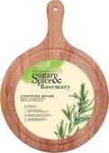 Доска разделочная деревянная круглая с ручкой D35см, Sugar&Spice Rosemary