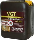 Состав "ПротивЖука" VGT, биоцидный состав для защиты древесины, для наружных и внутренних работ, 5 кг