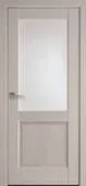 Дверь межкомнатная Маэстра Эпика остеклен. Новый стиль Патина серая 800
