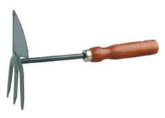 Мотыжка сердцевидная с деревянной ручкой 250 мм, Grinda