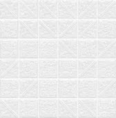 Ла-Виллет белый 30,1x30,1 -мозаика Белый
