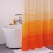 Штора для ванной 200x200см Orange Horizon, Iddis