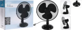 Вентилятор настольный, диам. 34 см, 3 режима скорости, работает на напряжении 220-240 В., Koopman