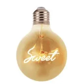 Лампа светодиодная Amber Sweet E27-3Вт-3000К LED G125