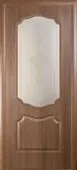 Дверь межкомнатная Вензель остеклен Новый стиль Золотая ольха 600