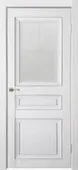 Дверь межкомнатная Деканто 3 остекленная Убертюре Бархат белый Остекленное 700