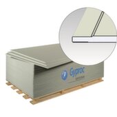 Гипсокартон Gyproc Оптима 2,5x1,2x9,5 мм