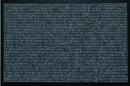 Коврик Ребристый влаговпитывающий серый 50x80 см, SunStep