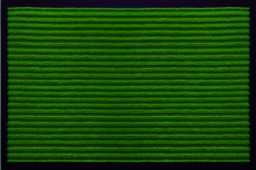 Коврик Ребристый влаговпитывающий зеленый 50x80 см,SunStep