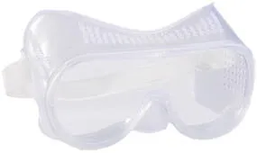 Очки защитные, закрытого типа (линза поликарбон), с прямой вентиляцией, STAYER