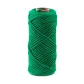 Шнур хозяйственно-бытовой с сердечником 2,5 мм, зеленый, 40 м, Стройбат