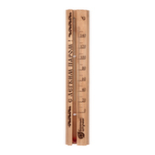 Термометр "С легким паром!" 21x4x1,5 см для бани и сауны "Банные штучки" / 10