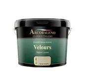 Краска декоративная Arcobaleno Velours с эффектом замши база белое золото 3 кг