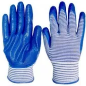 Перчатки Моряк синтетические с обливной ладонью синие (L-XL)