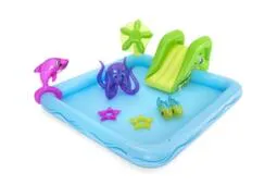 Детский надувной игровой бассейн Fantastic Aquarium 239x206, BESTWAY