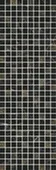 Вставка Астория мозаика черный 25x75 см, Кerama Мarazzi