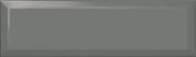 Плитка облицовочная Аккорд, дымчатый темный, грань, 8,5x28,5 см, Kerama Marazzi