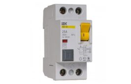 Выключатель дифференциального тока (УЗО) 2п 25А 30мА тип AC IEK