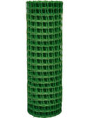 Решетка заборная в рулоне, 1x20 м, ячейка 15x15 мм, пластиковая, зеленая Россия