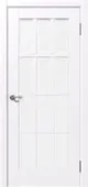 Дверь межкомнатная Терция Дубрава Остекленное 600 Софт тач белый