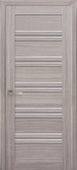 Дверь межкомнатная Виченца С1 жемчуг серебрянный +стекло GRF 600