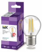 Лампа светодиодная IEK G45-7-230-4000 K филаментная