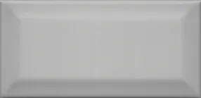 Плитка облицовочная Клемансо грань темно-серый 7,4x15 см, Кerama Мarazzi