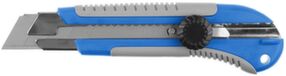 Нож с сегментированным лезвием с винтовым фиксатором 25 мм, Зубр