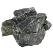 Камень "Габбро-Диабаз", колотый, в коробке по 20 кг "Банные штучки"/1