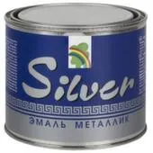 Эмаль Радуга Silver металлик 0,1 кг