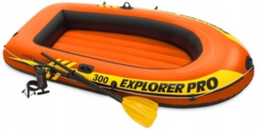 Лодка надувная Exlorer Pro 300 set 244x117см INTEX